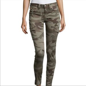 True Religion Camo Skinnys